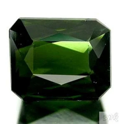 GLB zertifizierter Turmalin aus Afrika grün Si 2,30 ct - Bild 1 von 3