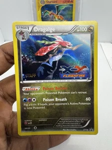 2014 Dragalge Staff XY Flashfire timbrato promo XY10 raro Holo Dragon quasi nuovo - Foto 1 di 11