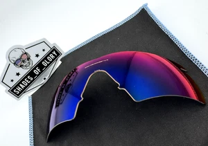 OAKLEY M FRAME HYBRID POSITIVE RED IRIDIUM AUTHENTIC LENS SUNGLASSES VINTAGE OEM - Picture 1 of 9