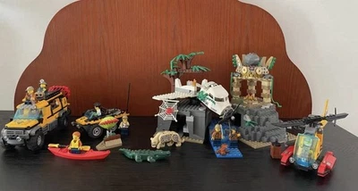 LEGO City 60161 Jungle Exploration Site 100% Complete W/Instructions - Image 1 of 2