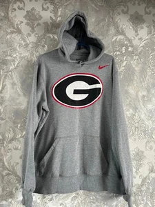 Mens Nike Georgia bulldogs hoodie swoosh size medium (927) - Picture 1 of 9