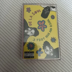 De La Soul 3 Feet High and Rising Cassette Tape Tommy Boy 1989 Hip Hop - Rap - Picture 1 of 3