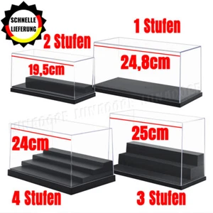 1/2/3/4 niveaux vitrine acrylique vitrine vitrines grande boîte plexiglas Allemagne - Photo 1/17