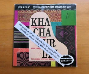 SDBR 3055 Khachaturian Piano Concerto Katin Classic Records 200g *SEALED* Vinyl - Picture 1 of 5
