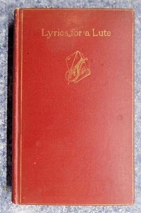 Lyrics For A Lute- Frank Dempster Sherman 1890 Hardcover First Edition * RARE * - Picture 1 of 11