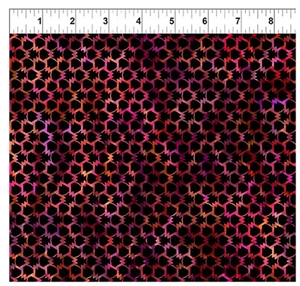 Sci-Fi: Laser Cut out- In the Beginning Fabrics Sold by the Yard/ 6SCI - Picture 1 of 1