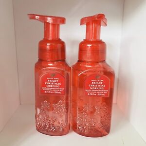 2xBright Christmas Morning Bath & Body Works Gentle Foaming Hand Soap 8.75 fl oz