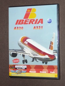 JUST PLANES COCKPIT VIDEO DVD  :         IBERIA  A 320   A321       new & sealed - Picture 1 of 2