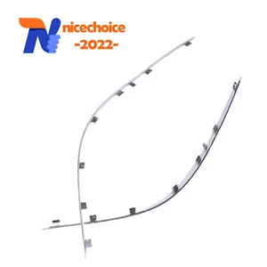 2Pcs Front Bumper Molding Chrome Strip Trim Fit for 2007-2009 Benz E350 3.5L - Picture 1 of 7