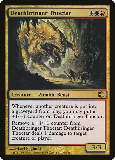 DEATHBRINGER THOCTAR (ARB) Alara Reborn - MTG - LP - Image 1 of 1