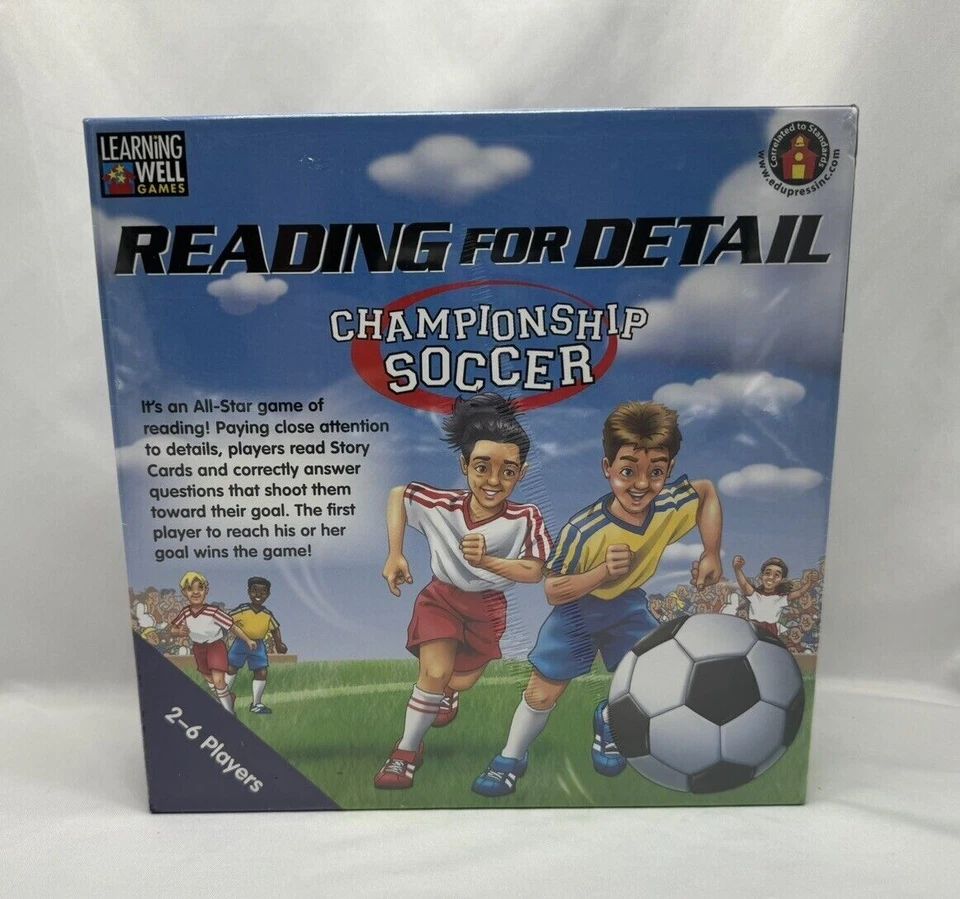 Juego de fútbol de campeonato de lectura para detalles Learning Well Gamesl, usado Foto 1 de 1