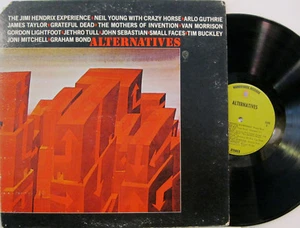 ALTERNATIVES lp USA JIMI HENDRIX FRANK ZAPPA JETHRO TULL NEIL YOUNG TIM BUCKLEY - Picture 1 of 2