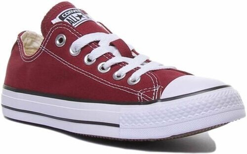 Converse M9691 All Star Converse Ox Maroon In Maroon Taglia UK 2 7