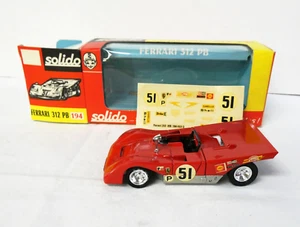 SOLIDO AUTO FERRARI 312 PB REF. 194 1:43 CON SCATOLA mai usata come nuova - Foto 1 di 10