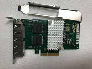 FUJITSU D3045-A11 GS1 PCIe QUAD PORT GIGABIT NETWORK ADAPTER = Intel I350-T4 - Picture 1 of 3