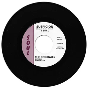 The Originals Suspicion / Don't Stop Now Northern Soul Reissue Listen