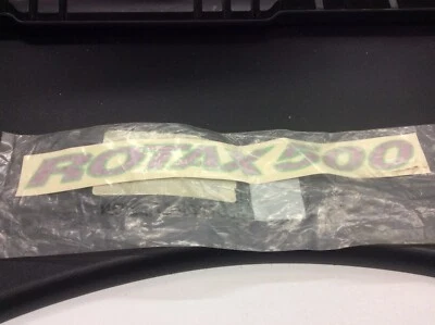 Calcomanía Ski Doo ROTAX 500 NOS 4150000 en paquete original 1996 Grand Touring 500 Foto 1 de 4