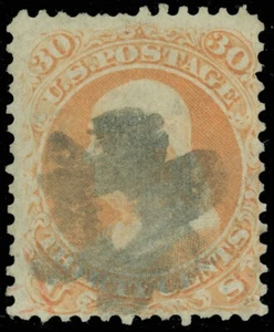 Scott #71, "COGWHEEL" Fancy Cancel (Skinner-Eno GE-P3a) SCV 210,00 $ - Bild 1 von 1