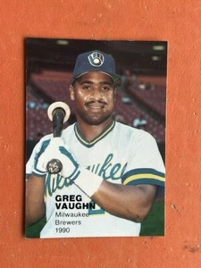 1990 Pacific Cards & Comics Star Prospect Greg Vaughn #10 of 20 MINT SHIPS FREE - Picture 1 of 2