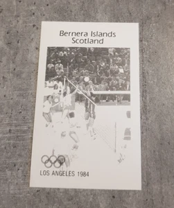 BERNERA SCOTLAND-OLYMPIAD LOS ANGELES 1984-MINI BLOCK PROOF IMPERFORED MNH - Picture 1 of 1