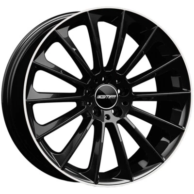 ALLOY WHEEL GMP STELLAR FOR FORD KUGA III SERIE 9X21 5X108 BLACK DIAMOND LI 5E9 - Image 1 of 4