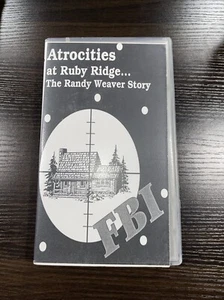 Atrocities at Ruby Ridge... The Randy Weaver Story 1995 KPOC - TV RARE - Picture 1 of 4
