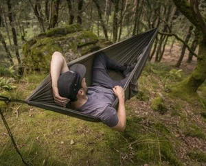 Snugpak Tropen-Hängematte WGTE – Leichte Camping-Hängematte aus Fallschirmstoff - Picture 1 of 4