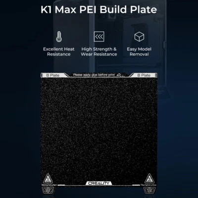 Набор сборочных пластин Creality K1 Max PEI 315*310 мм с отличной простой моделью N2N3 - Изображение 1 из 4