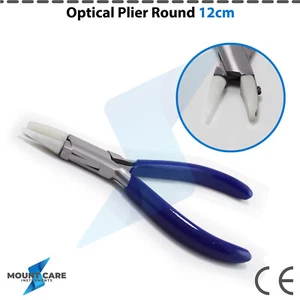 Flat Nylon Optical Round Pliers Tools 12cm - Picture 1 of 3