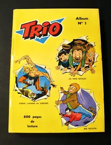 TRIO Le Journal des Pieds Nickelés Reliure n°1 Pellos Ed. SPE 1976 BE - Foto 1 di 6