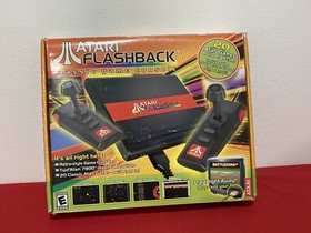 2004 ATARI FLASHBACK CLASSIC VIDEO GAME CONSOLE SYSTEM 20 GAMES OPEN BOX WORKS
