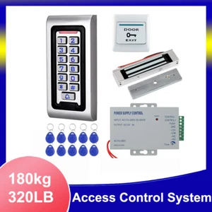 IP68 Wasserdicht Tür Zutrittskontrollsystem Kit RFID Tastatur + Netzteil +180KG - Bild 1 von 10