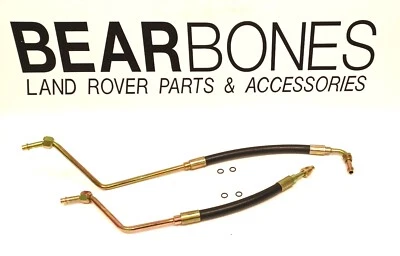 Land Rover Defender 300 TDI Oil Cooler Pipes 1995 - 1998 PBP500200 PBP500190 - Image 1 of 3