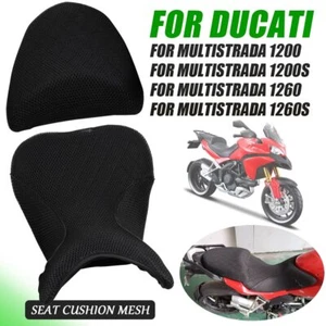 FOR DUCATI Multistrada 1200 1260 S MTS 3D mesh fabric breathable seat cover - Foto 1 di 11