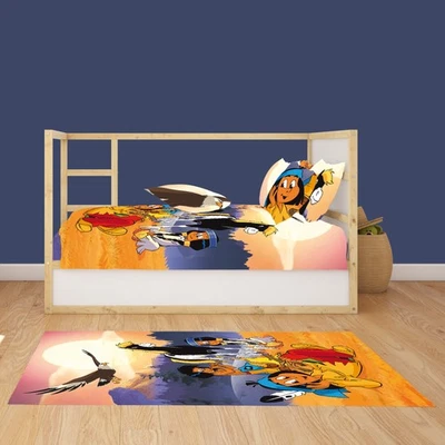 Yakari children's carpet campfire | 100 x 133 cm | carpet play carpet - Image 1 of 4