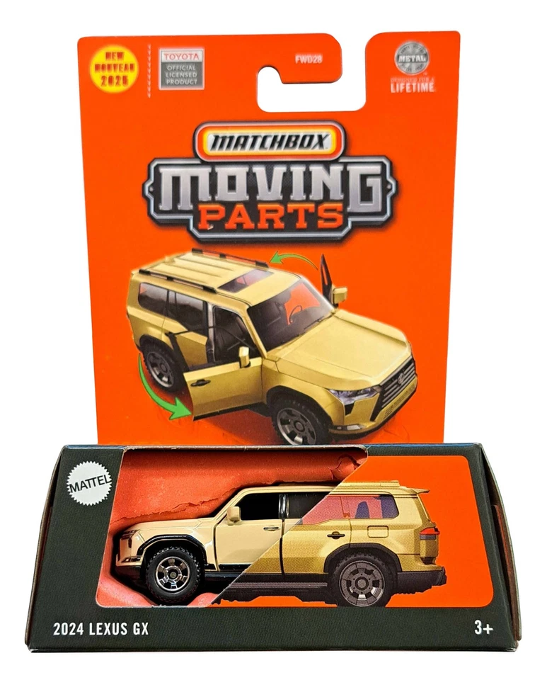 MATCHBOX MOVING PARTS 1/64 2024 LEXUS GX JBW62 - Image 1 of 1