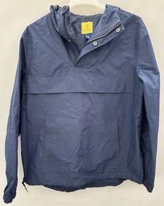 Men's Prince & Fox Blue 1/4 Zip Pullover Windbreaker Jacket Size M - Picture 1 of 2