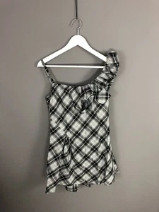 TED BAKER Dress - Size 2 UK10 - Check - Great Condition - Women’s - Picture 1 of 3