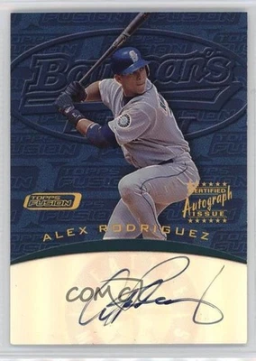 2001 Topps Fusion Auto Alex Rodriguez #FA16 Auto - Image 1 of 2
