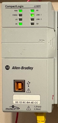 Procesador Ethernet Allen Bradley 1769-L33ER/A CompactLogix 2 MB Foto 1 de 3