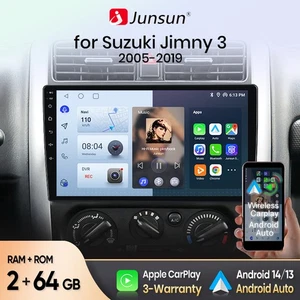 Für Suzuki Jimny SN 2005-2019 64G Android13 Autoradio CarPlay GPS Navi 4-kern - Bild 1 von 13