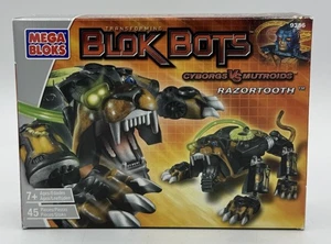 Mega Bloks Transforming Blok Boots Cyborgs VS Mutroids Razortooth 9386 Neu - Bild 1 von 4