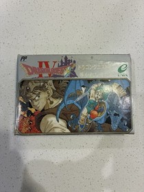 Dragon Quest IV 4 NES ENIX Nintendo Famicom CIB
