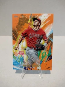 2020 Topps Inception Mike Trout #100 Orange 36/50 Los Angeles Angels - Picture 1 of 2