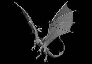 Antiguo Dragón Esmeralda Volando para D&D Dungeons and Dragons Pathfinder DND Mini - Imagen 1 de 1