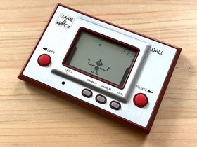 Nintendo Game & Watch BALL RGW-001 Reprint Limited Edition Tested Working