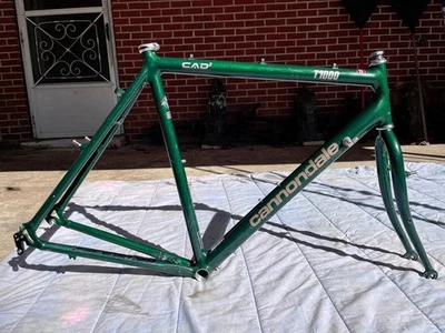 Vintage Cannondale T1000 Touring Frame Fork 23” 58cm CAAD2 700c Frameset ~1998 - Image 1 of 4