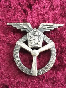(A39-380) CSSR CZ Tschechoslowakei Piloten Abzeichen mit Zahl - Bild 1 von 4