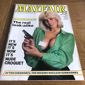 Mayfair Magazine July 1986 Volume 21 No 7 - Christie Lyons - Picture 1 of 2