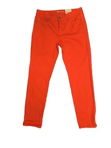 Style Company Stretch Jeans Womens Size 6 Red Denim Pants New With Tag - Picture 1 of 3